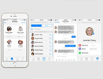 Facebook-Messenger-App-Design-Mock-Up-Photoshop-by-Tony-Luongo