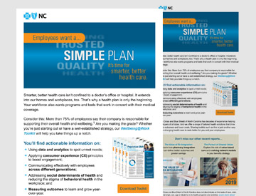 Email Visual Design Portfolio Tony Luongo BlueCross NC